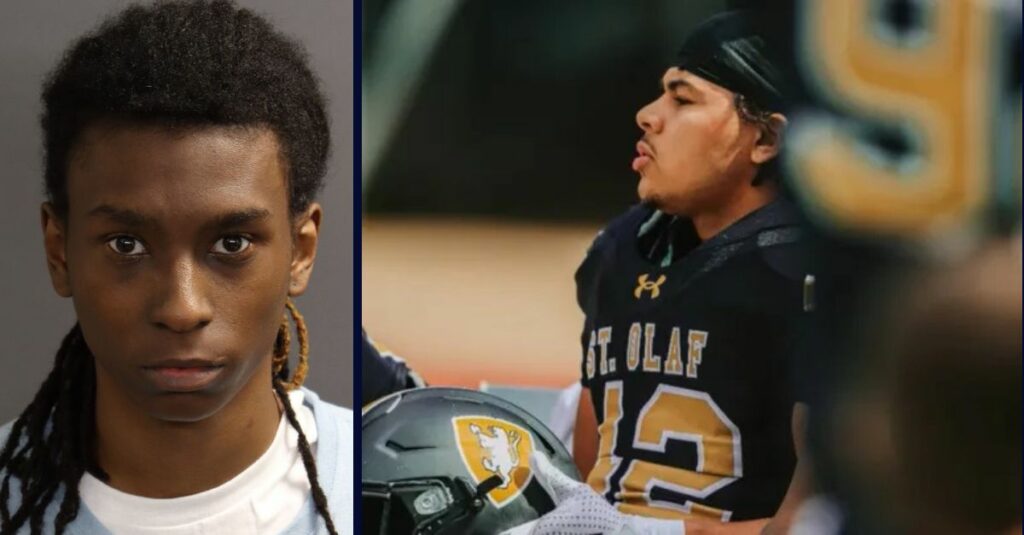 Football player caught in crossfire of shootout: Cops