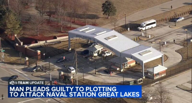 Former Navy sailor Xuanyu Harry Pang pleads guilty in alleged terror plot to attack Naval Station Great Lakes, downtown Chicago