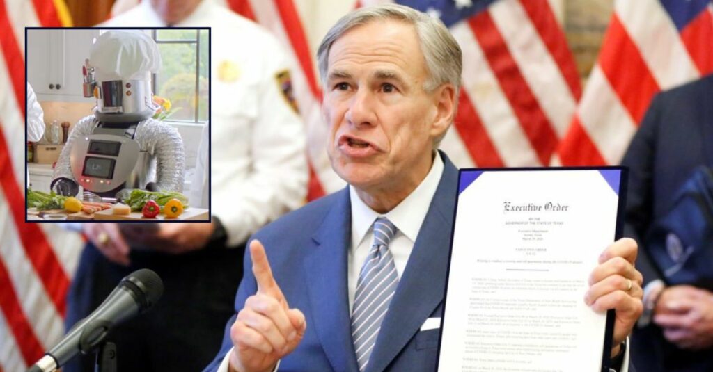 Greg Abbott uses 'robot chef' in gerrymandered map case