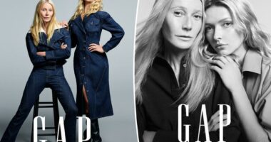 Gwyneth Paltrow and daughter Apple Martin star in first-ever fashion campaign together for GapStudio