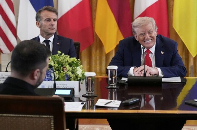 Hilarious Moment Where Macron Finds Out Who's Boss When Trump Is in Town in NYC