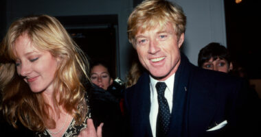 Shauna Redford and Robert Redford