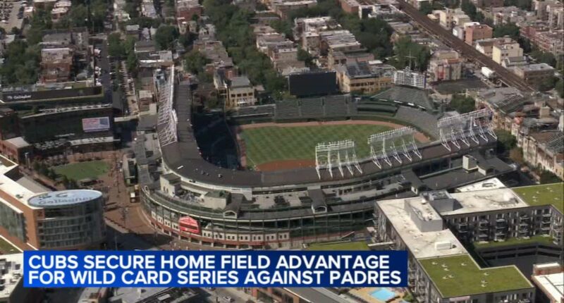How to watch Chicago Cubs home playoff game: ABC7 to broadcast National League Wild Card Series against San Diego Padres