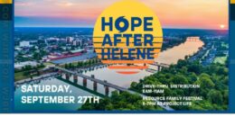 Hundreds of families receive aid at "Hope After Helene" event