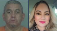 Husband stabbed estranged wife 43 times in front of son