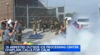ICE Chicago Operation Midway Blitz: Chaplain calls for calm outside Broadview ICE facility amid protests