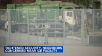 ICE Chicago Operation Midway Blitz: Fence around Broadview ICE facility raises concerns from residents, fire department