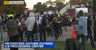 ICE Chicago Operation Midway Blitz: Protesters gather at Broadview ICE facility Friday; SW Side tamale vendor held at facility
