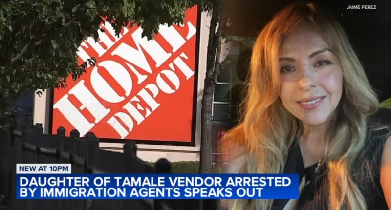 ICE Chicago Operation Midway Blitz: Tamale vendor among several arrested during ICE raid near Home Depot on Southwest Side
