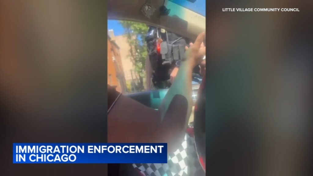 ICE Chicago news: Video appears to show arrest at 24th and Albany 1 day after Little Village parade for Mexican Independence Day
