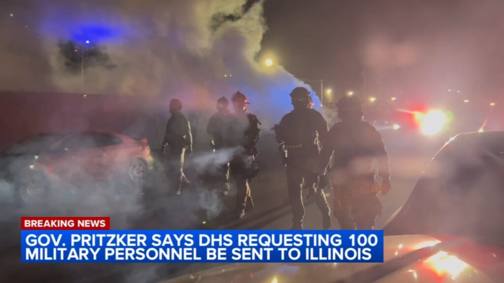 ICE in Chicago: DHS seeks military deployment to Illinois to protect ICE agents, Gov. JB Pritzker says during press conference