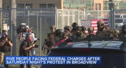 ICE in Chicago protest: Neurodivergent man among 4 charged after clash at Broadview ICE facility, supporters say