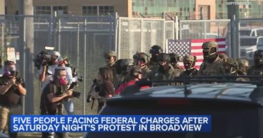 ICE in Chicago protest: Neurodivergent man among 4 charged after clash at Broadview ICE facility, supporters say
