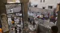 Israeli attacks in Gaza kill at least 38 as calls for ceasefire rise