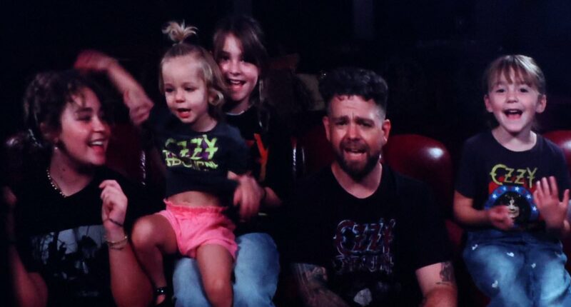 Jack Osbourne and kids honor late father Ozzy Osbourne at MTV VMAs