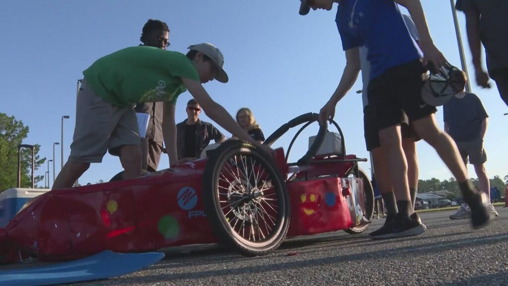 Jacksonville families explore EV future at car show