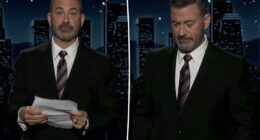 Jimmy Kimmel cries during late-night monologue after returning from ABC suspension