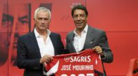 Jose Mourinho makes brutal comment about his time at Fenerbahce as the two-time Champions League winner is unveiled as Benfica boss - in time for a return to one of his former clubs later this month