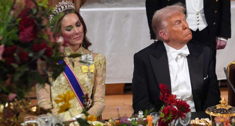 Kate Middleton's Front Row Seat To Trump's Dinner Manners Has Everyone Feeling For Her