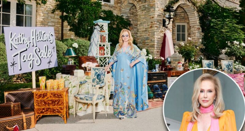 Kathy Hilton is letting fans shop her Beverly Hills closets in an ‘elevated’ Chairish tag sale