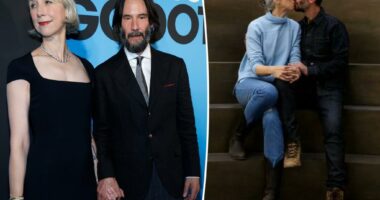 Keanu Reeves, 61, and Alexandra Grant, 52, hold hands at Broadway show after addressing marriage rumors