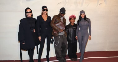 Kim Kardashian's Son, Saint West, Follows in North West's Footsteps With Bold Pink Hair