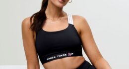 Kristin Juszczyk’s Athleta Collab Proves Awareness Gear Can Be Cute