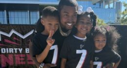 LIL SCRAPPY BRINGS HIS KIDS ONSTAGE FOR ATLANTA FALCONS GAME PERFORMANCE
