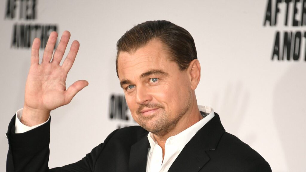 Leonardo DiCaprio is joined by girlfriend Vittoria Ceretti at premiere