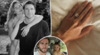 Liam Hemsworth and model Gabriella Brooks confirm engagement with massive diamond ring