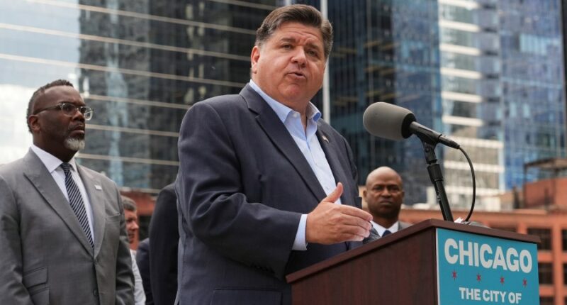 Live: Illinois Gov. Pritzker gives update on ICE actions in Chicago area