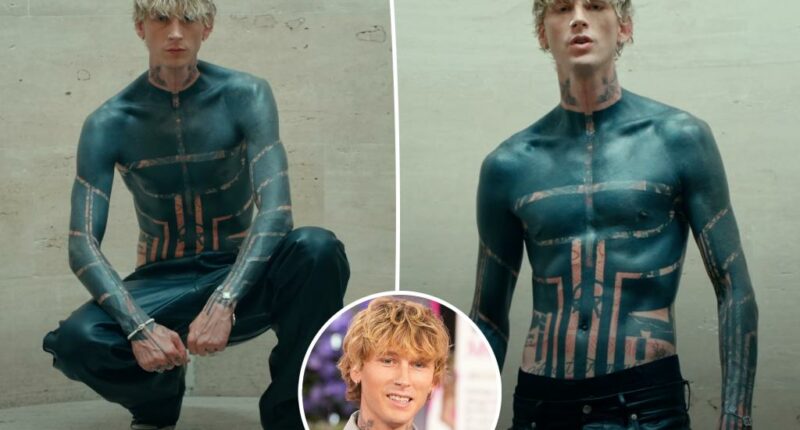 MGK describes the ‘worst torture’ of ‘redesigning’ his body with giant blackout tattoo