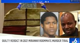 Man killed and wrapped up roommate with carpet and necktie