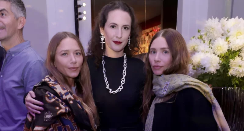 Mary-Kate and Ashley Olsen Make Rare Joint Appearance at Fashion Week Event