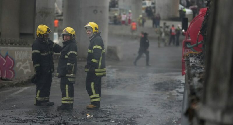 Massive gas tanker explosion in Mexico City leaves at least 57 people injured, some seriously