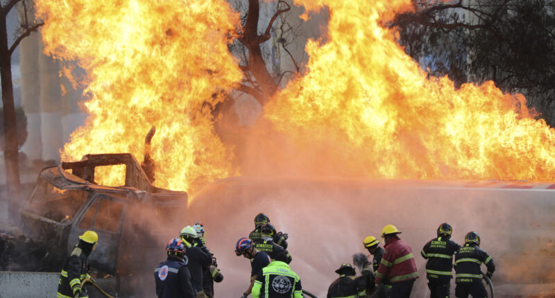 Mexico City deadly explosion: Gas tanker explodes on Mexico City highway overpass, killing at least 8 people, injuring 90 others