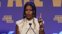 Michelle Obama's Baby Boomer Country Look Screams Kristi Noem (& Not In A Good Way)