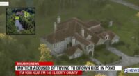 Mom allegedly tried to drown 3 kids after giving them NyQuil