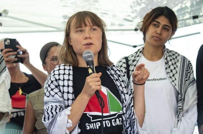 New: Climate Scold Greta Thunberg's Gaza Aid Flotilla Thwarted - by Weather