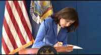 New York Gov. Kathy Hochul issues executive order allowing people to get COVID vaccines without prescription