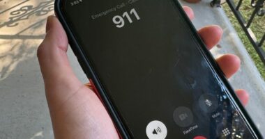 Officials say 911 emergency lines are back up in Mississippi and Louisiana