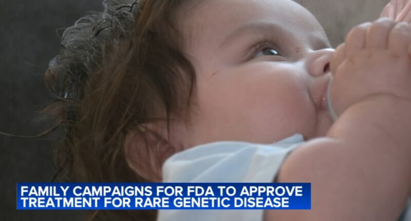 Orland Park baby's treatment for rare genetic disease Barth Syndrome granted accelerated approval by Food and Drug Administration