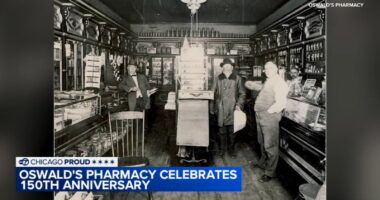 Oswald's Pharmacy on Gartner Road in Naperville celebrates 150 years with classic soda, Anderson family memorabilia, more