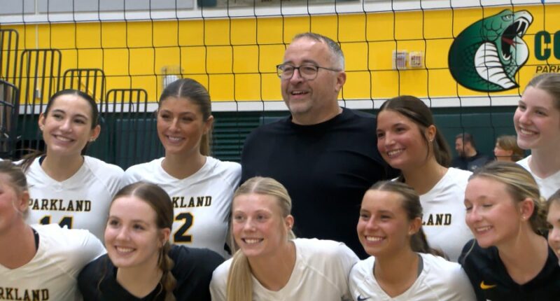 Parkland's Hastings honored for 800th career win