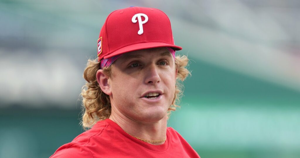 Phillies’ Harrison Bader Gifts Bat to Boy After Woman Takes Ball From Him