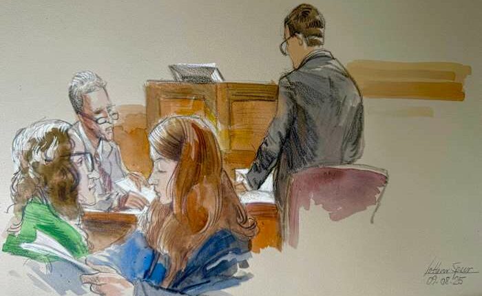 Potential jurors return for the trial of a man charged with trying to assassinate Trump in Florida