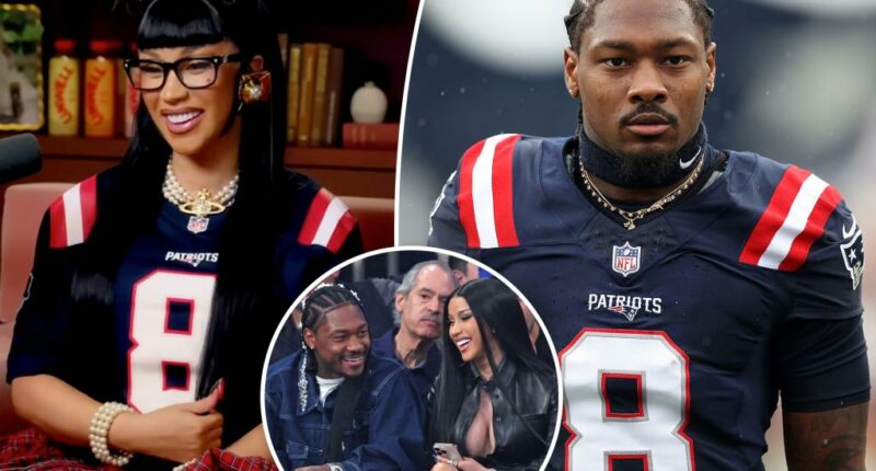 Pregnant Cardi B sports Stefon Diggs’ jersey for ‘Call Her Daddy’ interview