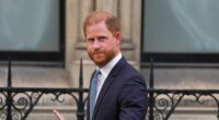 LONDON, ENGLAND - APRIL 8: Prince Harry, Duke of Sussex leaves the High Court on April 8, 2025 in London, England. Prince Harry arrived in the UK this morning to attend court for his appeal against the downgrading of his security detail for family visits to the UK. (Photo by Carl Court/Getty Images)