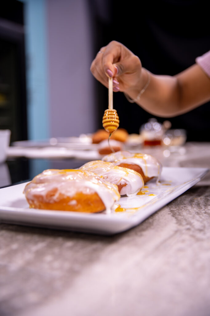 Rakiyah Lenon makes her signature Homemade Honey Buns