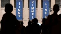 Reactions pour in about ABC's suspension of Jimmy Kimmel's show